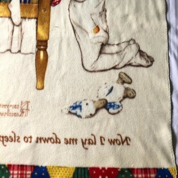 Norman Rockwell Boys Town Fleece Throw Blanket - Picture 3 of 5